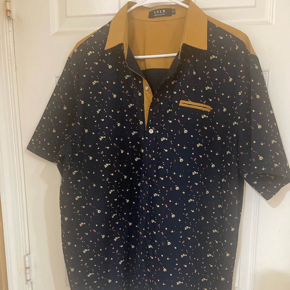 Sale‼️SSLR Collection -Men Short Sleeves Shirt by Men’s/Preowned - Picture 4 of 11